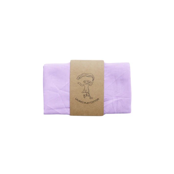 Laura's Play Cotton Lilac 50 x 50 cm - vendor-unknown - Honeybee Toys