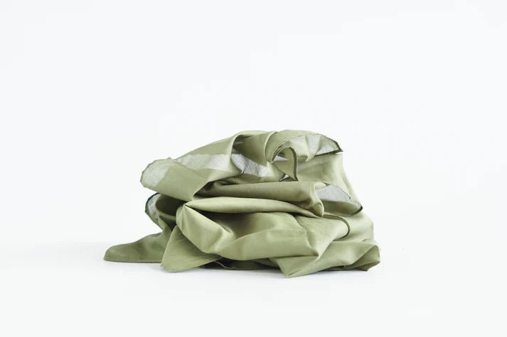 Laura's Play Cotton Olive Green 50 x 50 cm - vendor-unknown - Honeybee Toys