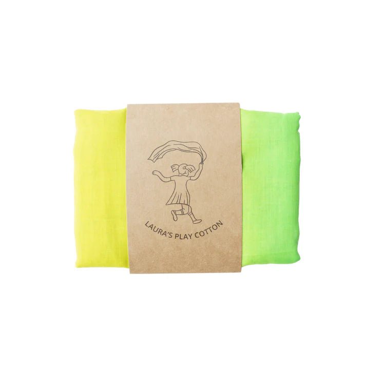 Laura's Play Cotton Rainbow 120 cm x 120 cm - vendor-unknown - Honeybee Toys