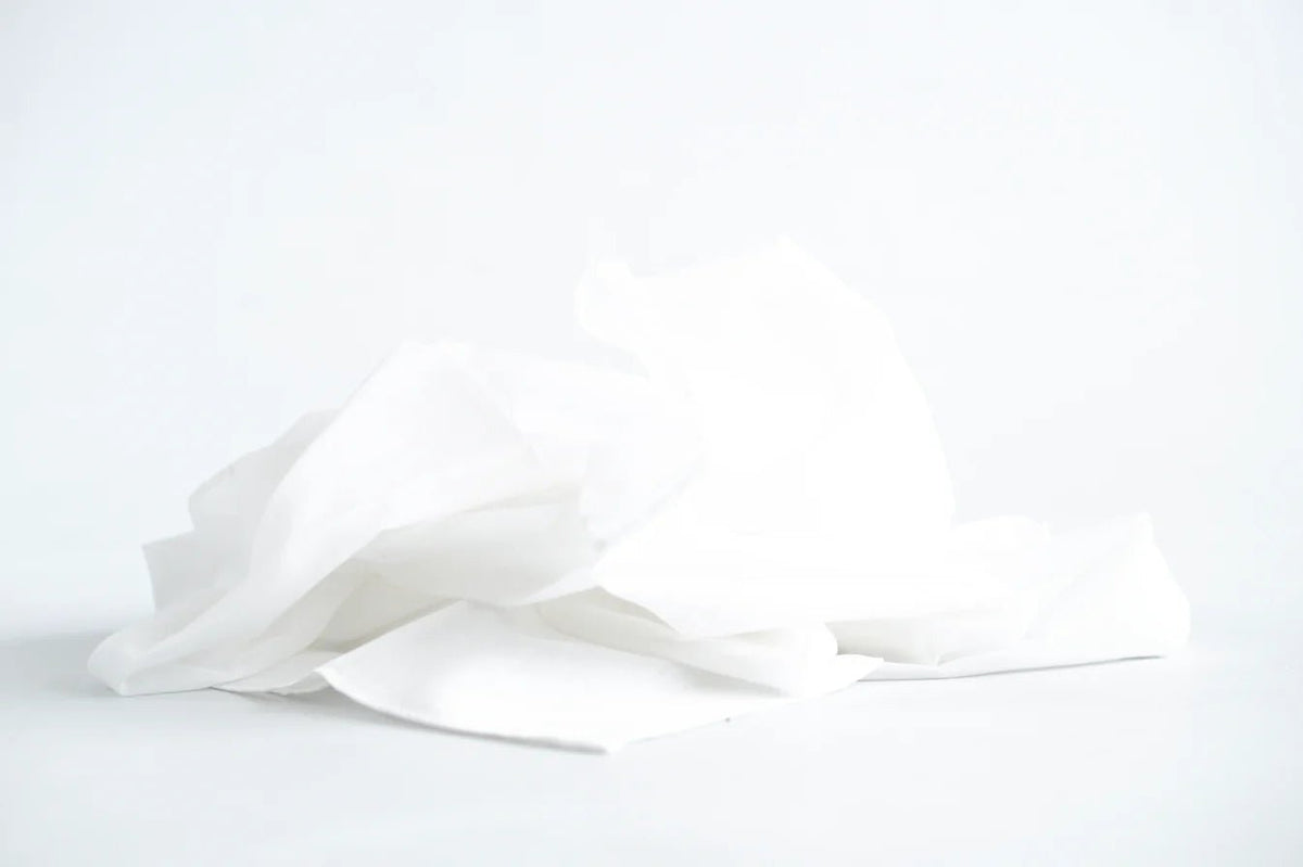 Laura's Play Cotton White 50 x 50 cm - vendor-unknown - Honeybee Toys
