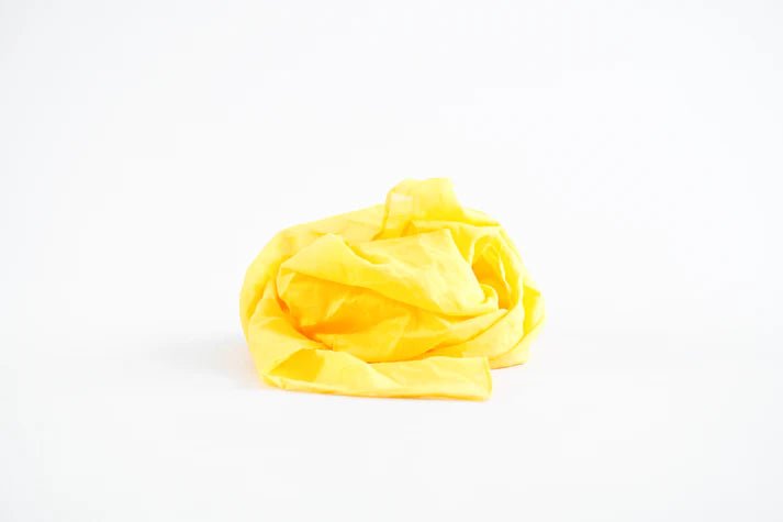 Laura's Play Cotton Yellow Lemon 90 x 90 cm - vendor-unknown - Honeybee Toys