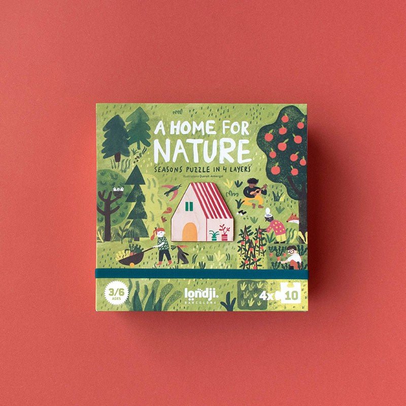 Londji A Home For Nature Puzzle - vendor-unknown - Honeybee Toys