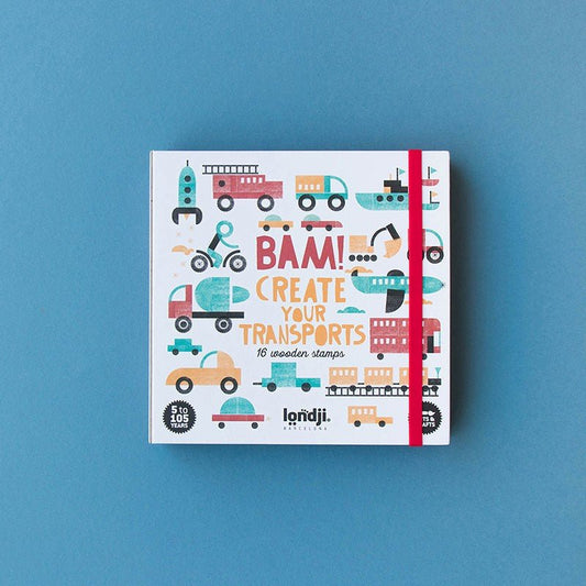 Londji Bam! Transport Stamps - vendor-unknown - Honeybee Toys