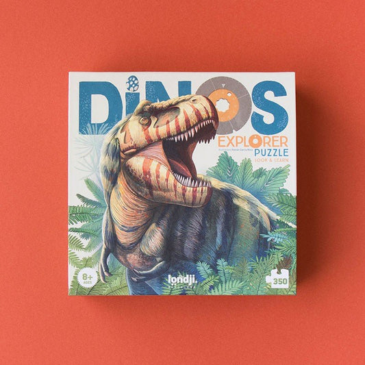 Londji Dinos Explorer Puzzle - vendor-unknown - Honeybee Toys