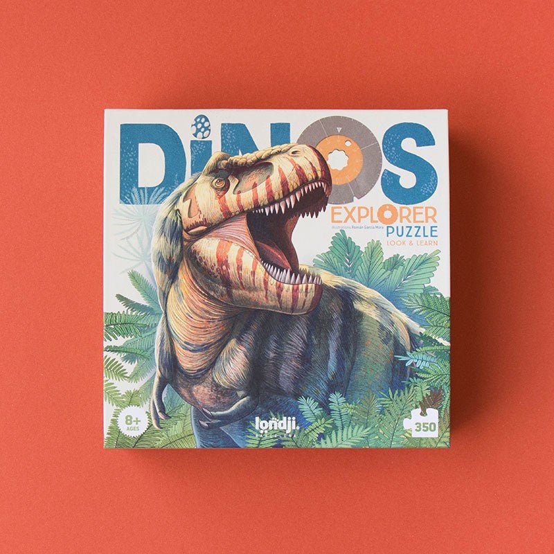 Londji Dinos Explorer Puzzle - vendor-unknown - Honeybee Toys