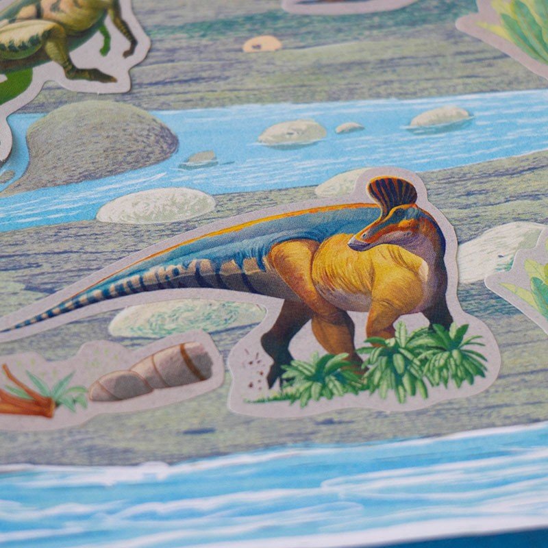 Londji Dinos Stickers set of 6 - vendor-unknown - Honeybee Toys