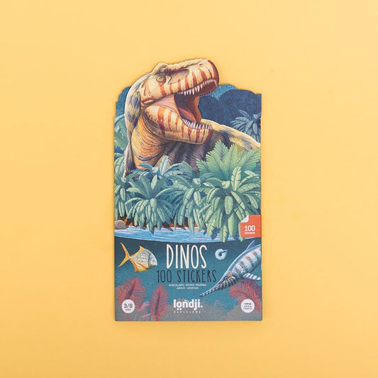 Londji Dinos Stickers set of 6 - vendor-unknown - Honeybee Toys
