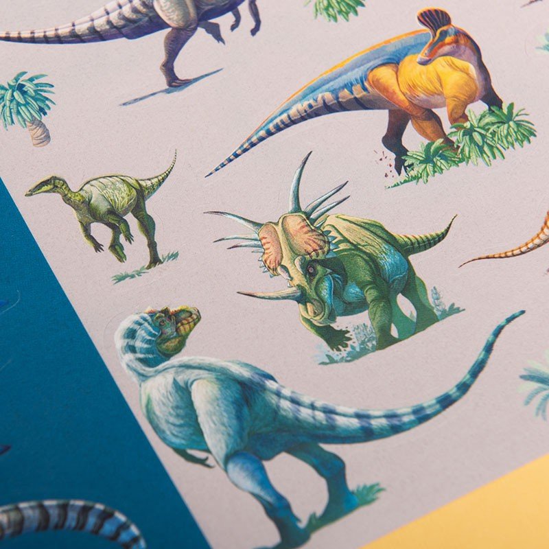 Londji Dinos Stickers set of 6 - vendor-unknown - Honeybee Toys