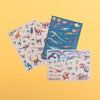 Londji Dinos Stickers set of 6 - vendor-unknown - Honeybee Toys