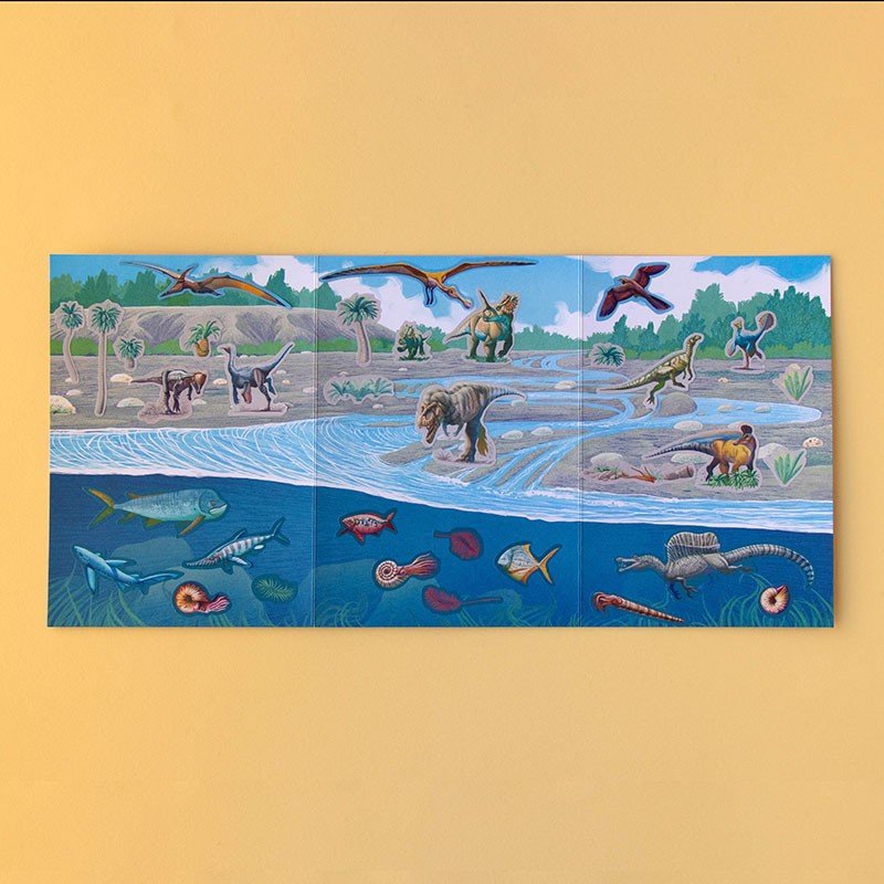 Londji Dinos Stickers set of 6 - vendor-unknown - Honeybee Toys