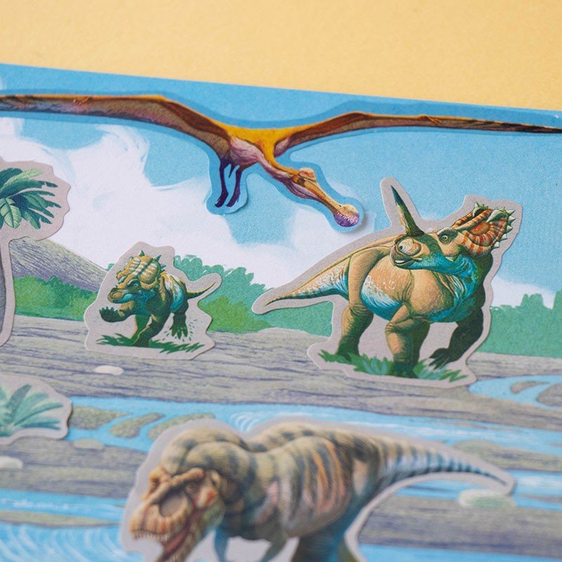 Londji Dinos Stickers set of 6 - vendor-unknown - Honeybee Toys