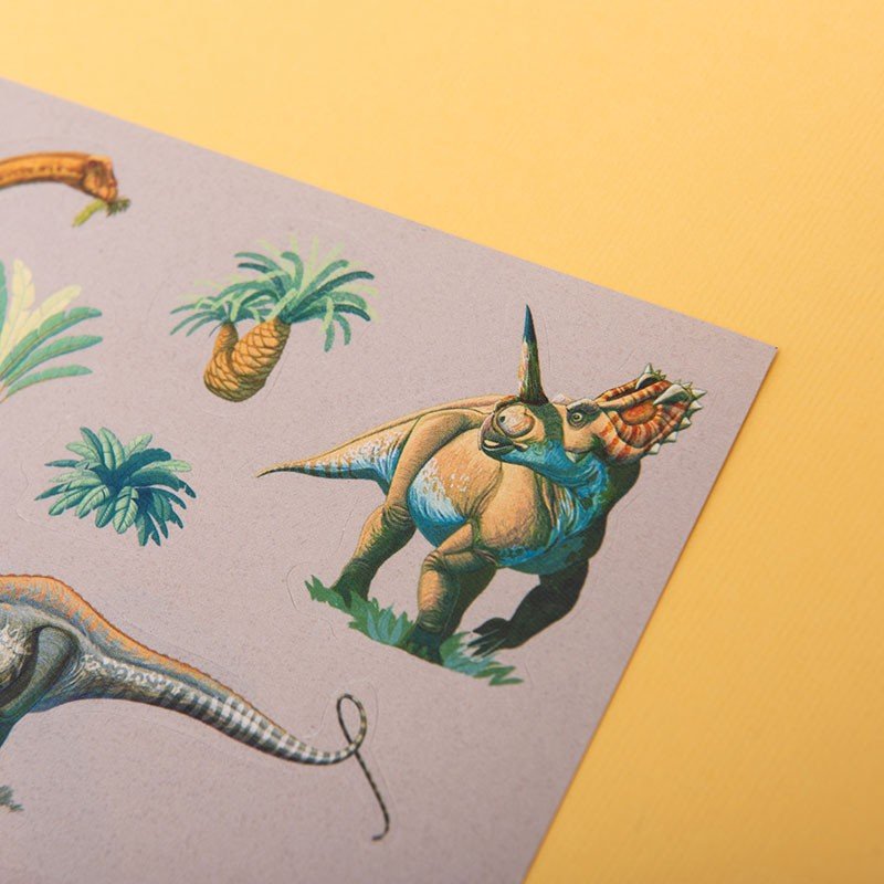 Londji Dinos Stickers set of 6 - vendor-unknown - Honeybee Toys