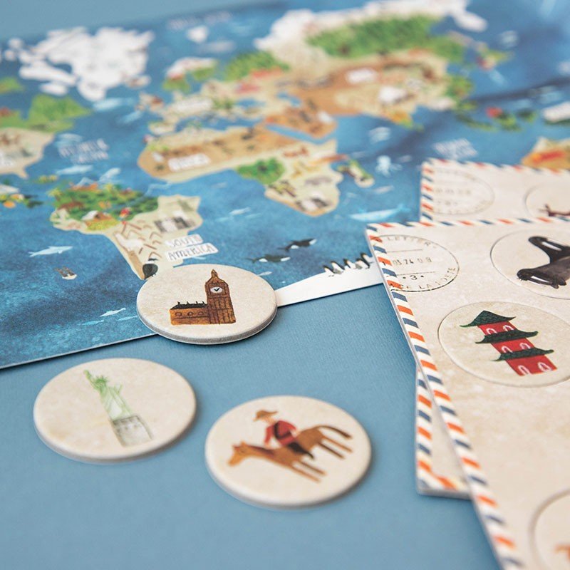 Londji Discover The World Puzzle - vendor-unknown - Honeybee Toys