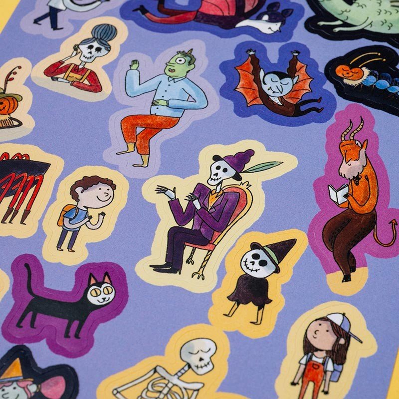 Londji Enchanted Poster and Stickers - vendor-unknown - Honeybee Toys