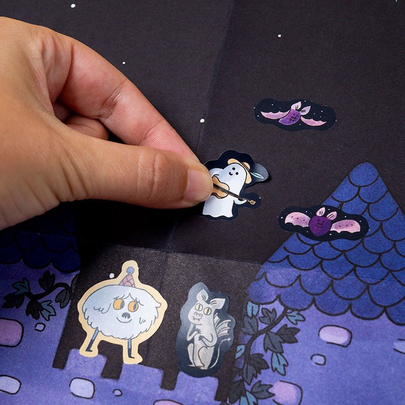 Londji Enchanted Poster and Stickers - vendor-unknown - Honeybee Toys