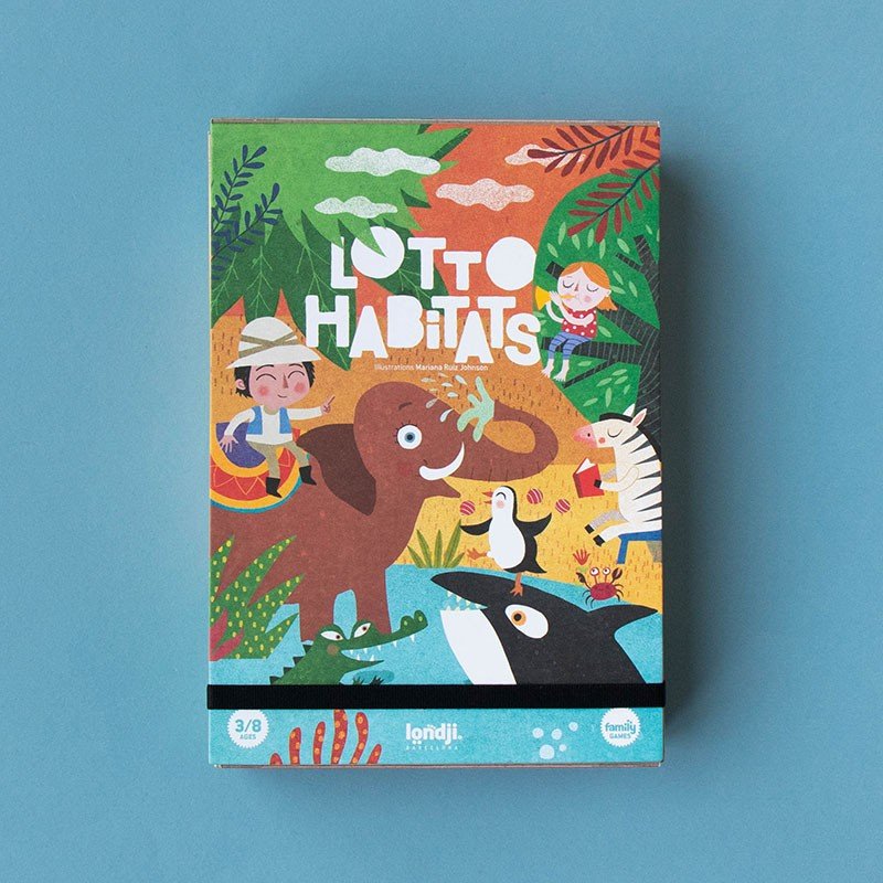 Londji Habitats Lotto Game - vendor-unknown - Honeybee Toys