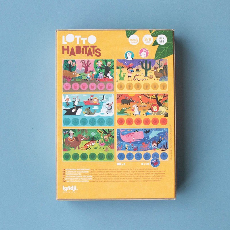 Londji Habitats Lotto Game - vendor-unknown - Honeybee Toys