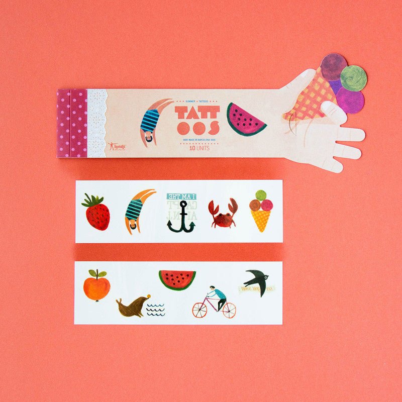 Londji Hand Tattoos Summer - vendor-unknown - Honeybee Toys