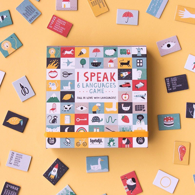 Londji I Speak 6 Languages Game - vendor-unknown - Honeybee Toys