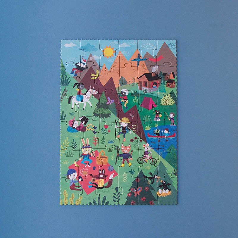 Londji Let's Go To Mountain Puzzle - vendor-unknown - Honeybee Toys