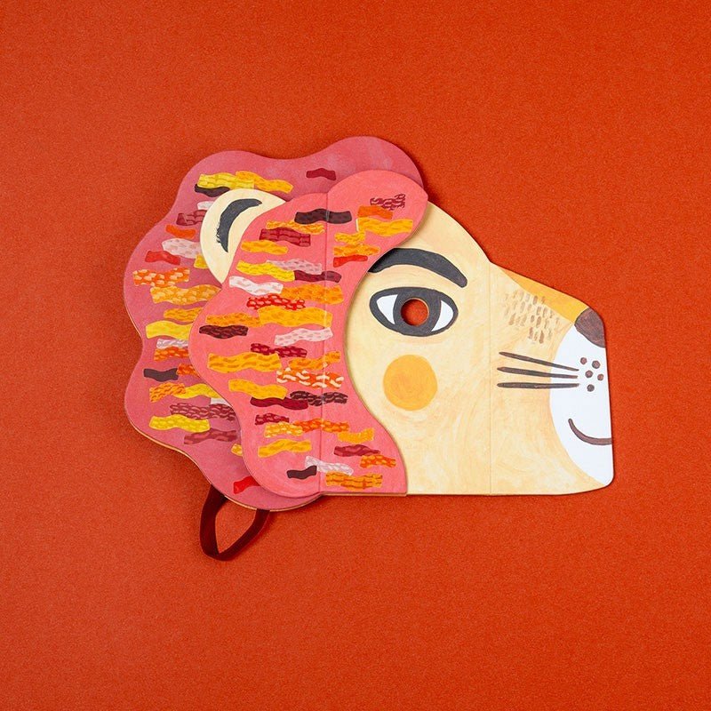 Londji Lion Mask and Stickers - vendor-unknown - Honeybee Toys