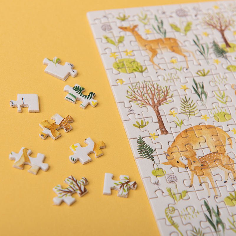 Londji Micro Puzzle Wildlife Deers - Honeybee Toys - Honeybee Toys