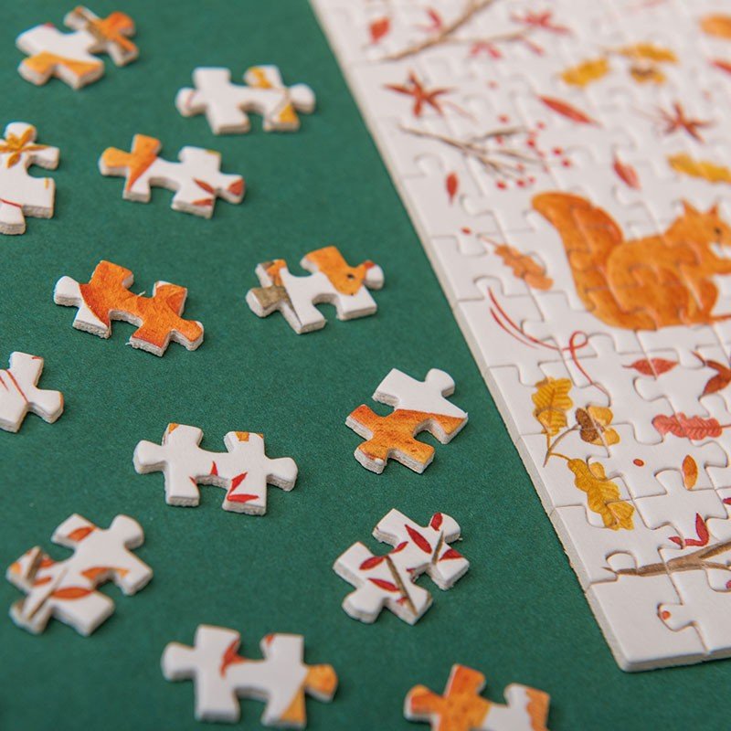 Londji Micro Puzzle Wildlife Squirrels - Honeybee Toys - Honeybee Toys