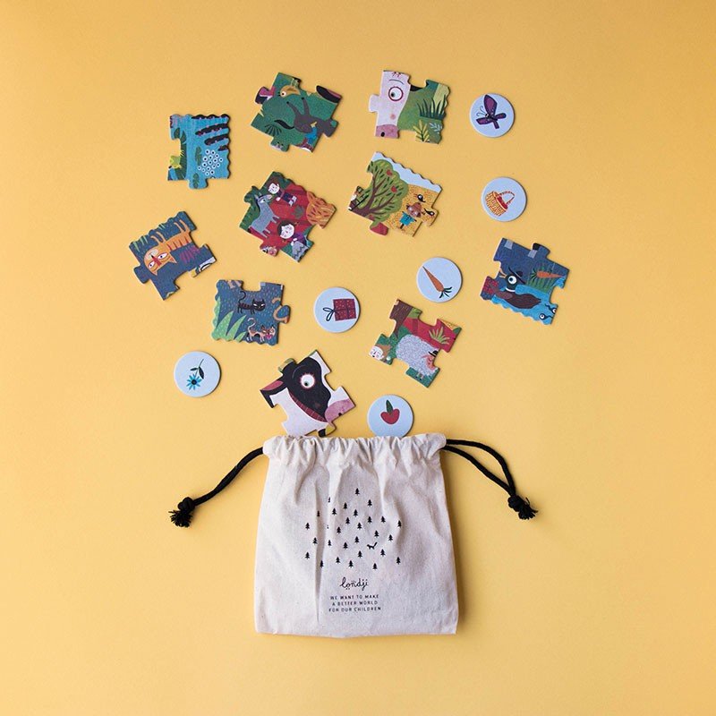 Londji My Little Farm Pocket Puzzle - vendor-unknown - Honeybee Toys