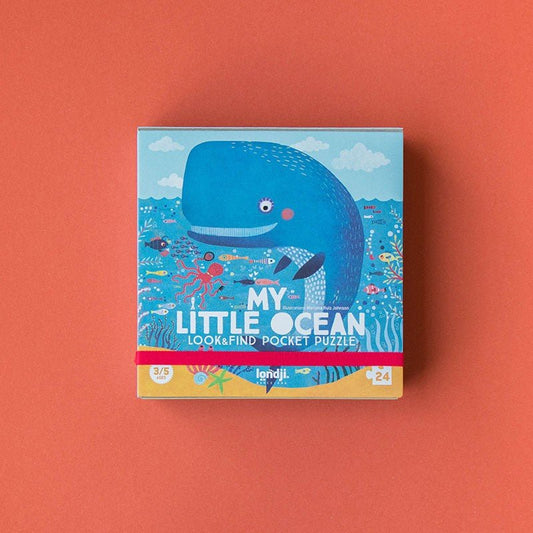 Londji My Little Ocean Pocket Puzzle - vendor-unknown - Honeybee Toys