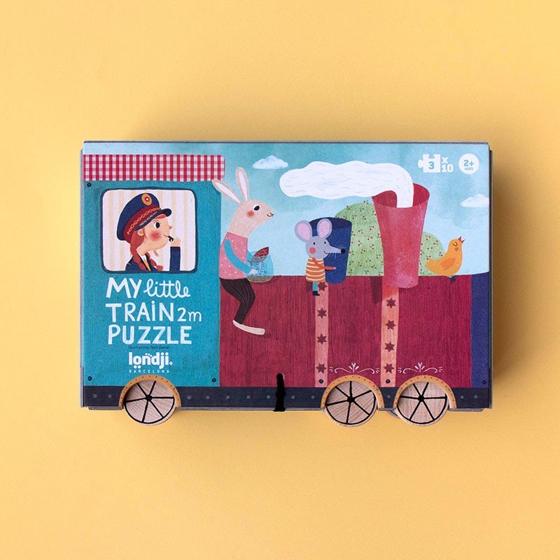 Londji My Little Train Puzzle - vendor-unknown - Honeybee Toys