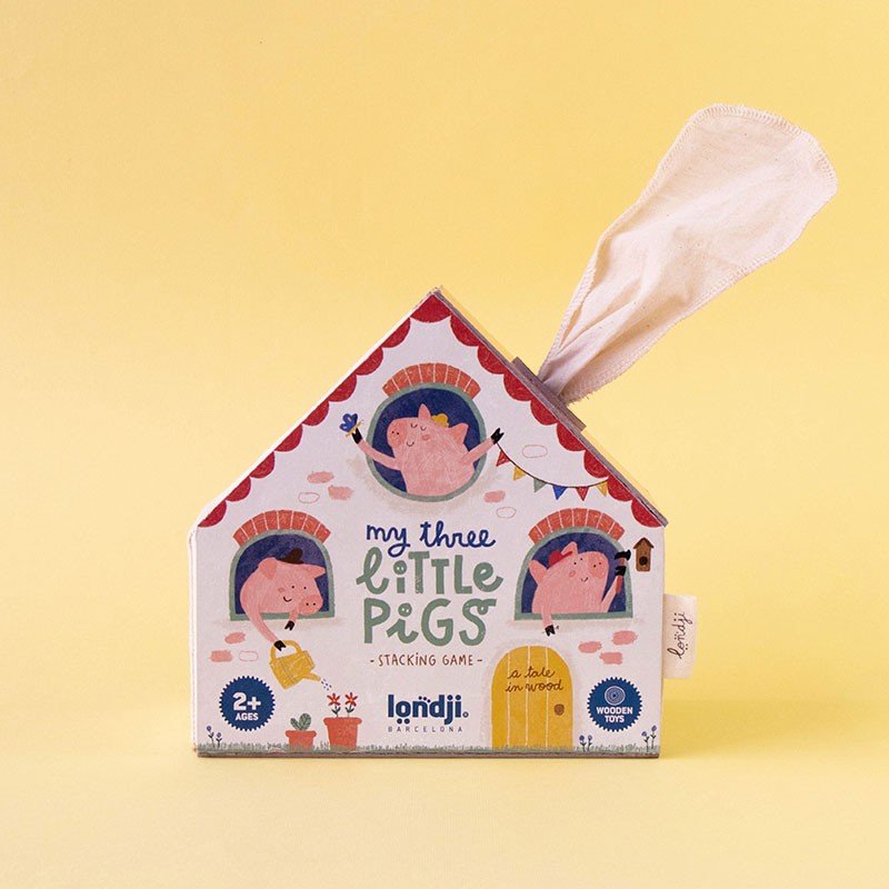 Londji My Three Little Pigs - vendor-unknown - Honeybee Toys