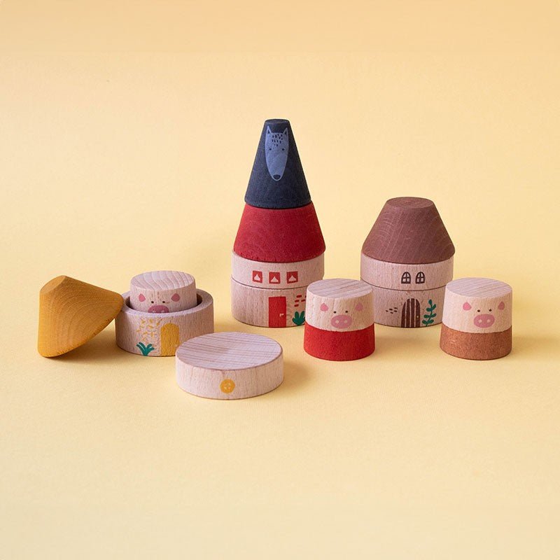 Londji My Three Little Pigs - vendor-unknown - Honeybee Toys