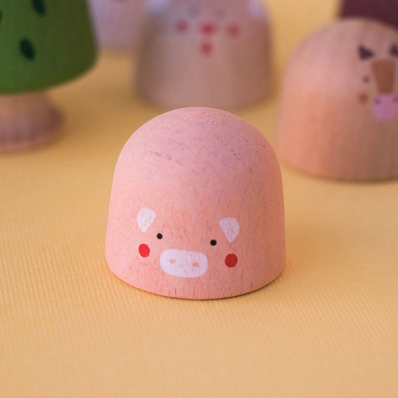 Londji My Wooden World Farm - Honeybee Toys - Honeybee Toys