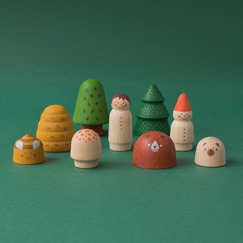 Londji My Wooden World Forest - vendor-unknown - Honeybee Toys