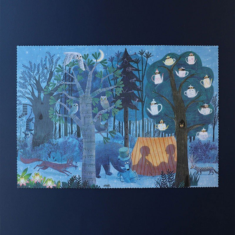 Londji Night & Day Forest Puzzle - vendor-unknown - Honeybee Toys