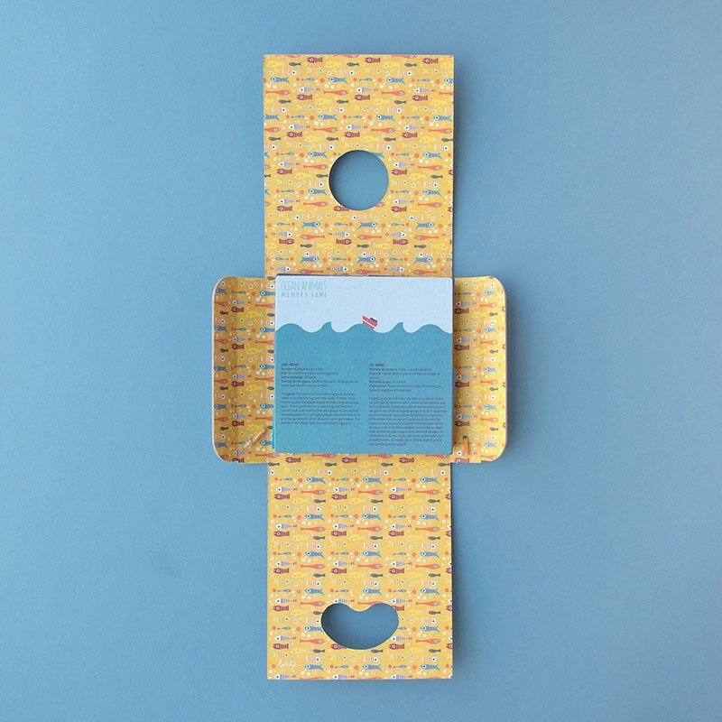 Londji Ocean Animals Memo Game - Honeybee Toys - Honeybee Toys
