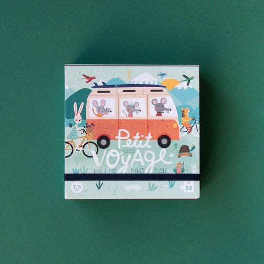 Londji Petit Voyage Pocket Puzzle - vendor-unknown - Honeybee Toys