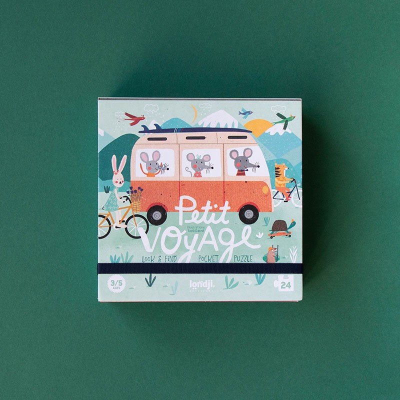 Londji Petit Voyage Pocket Puzzle - vendor-unknown - Honeybee Toys