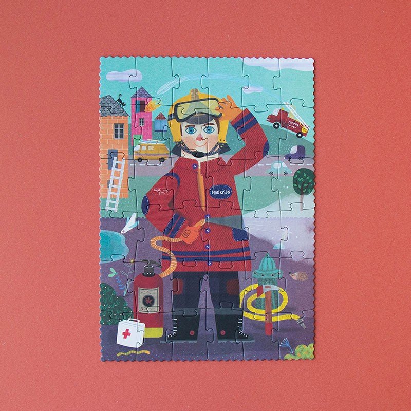 Londji Pocket Firefighter Puzzle - vendor-unknown - Honeybee Toys