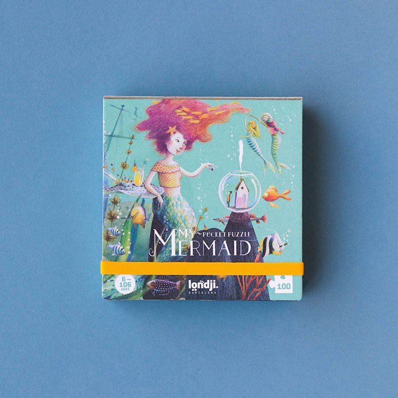 Londji Pocket My Mermaid Puzzle - vendor-unknown - Honeybee Toys