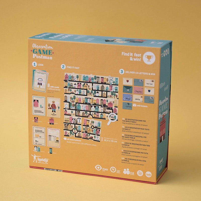 Londji Postman Game - vendor-unknown - Honeybee Toys