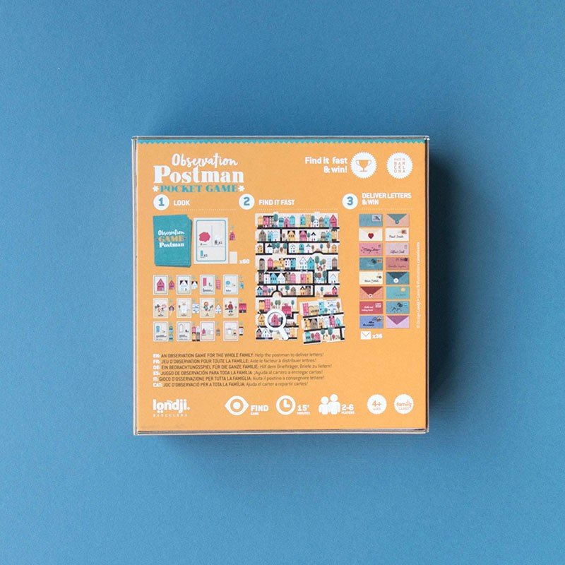 Londji Postman Pocket Game - vendor-unknown - Honeybee Toys