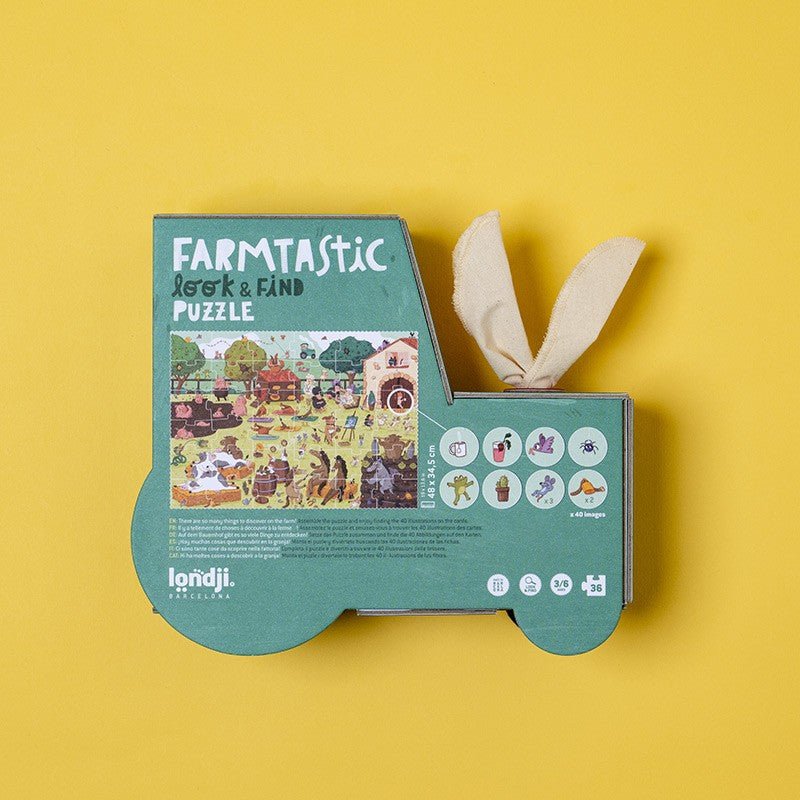 Londji Puzzle Farmtastic - vendor-unknown - Honeybee Toys