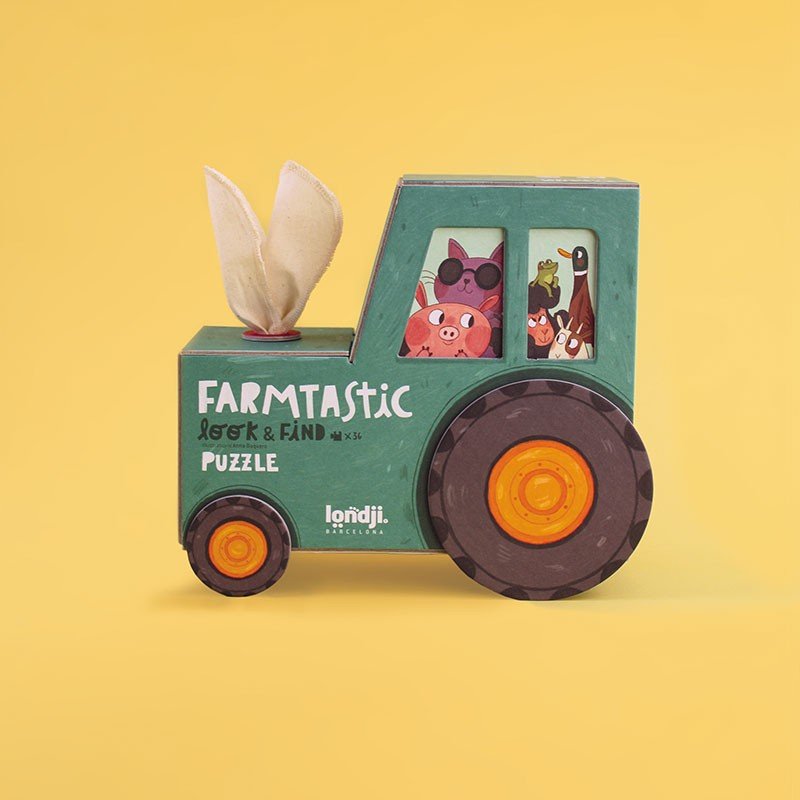 Londji Puzzle Farmtastic - vendor-unknown - Honeybee Toys