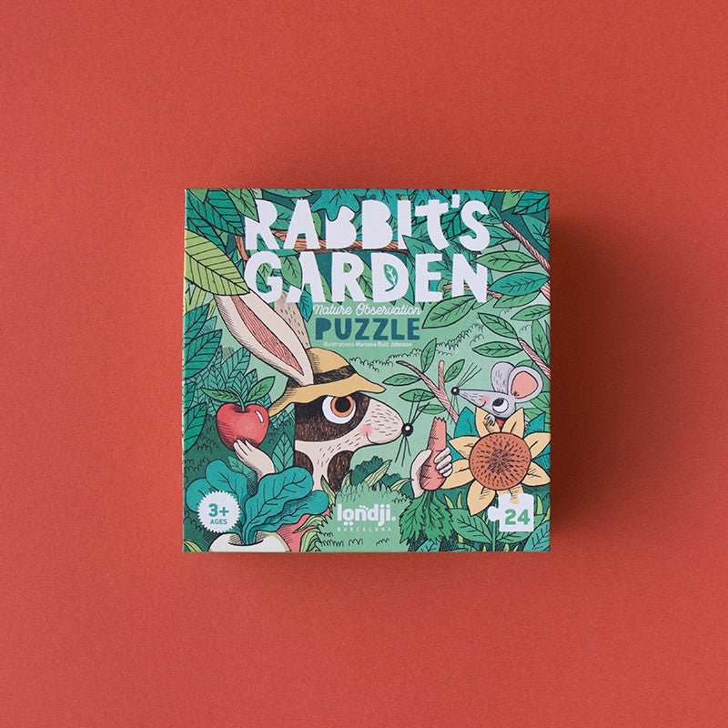 Londji Rabbit's Garden Puzzle - vendor-unknown - Honeybee Toys