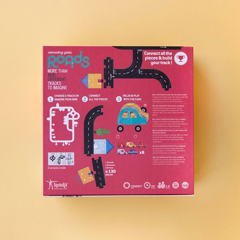 Londji Roads Game - vendor-unknown - Honeybee Toys