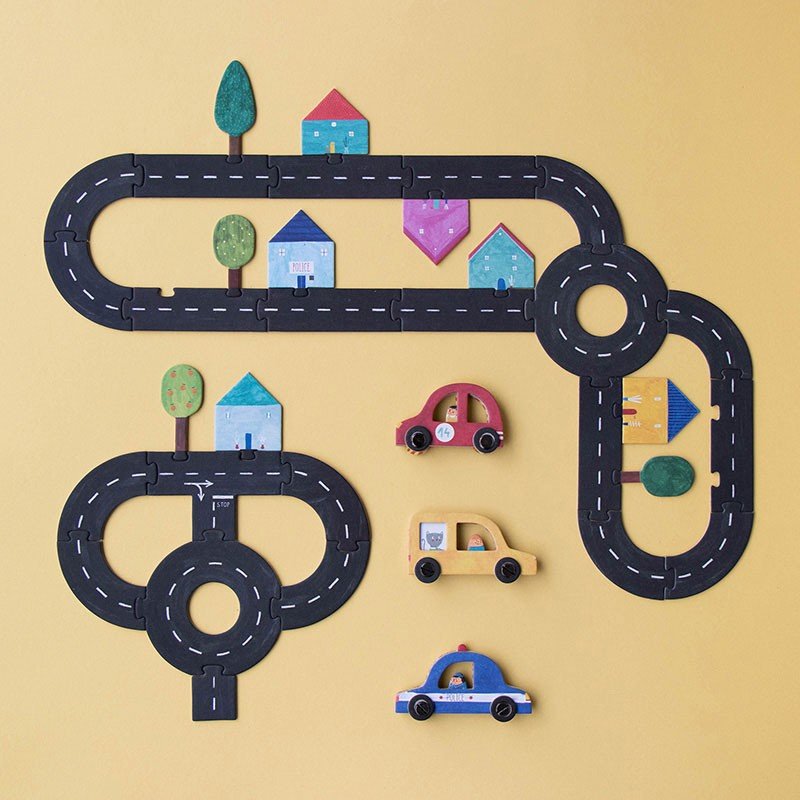 Londji Roads Game - vendor-unknown - Honeybee Toys