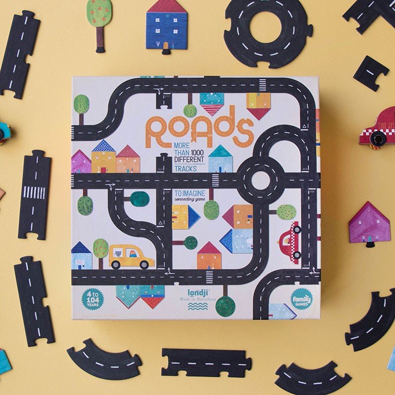 Londji Roads Game - vendor-unknown - Honeybee Toys