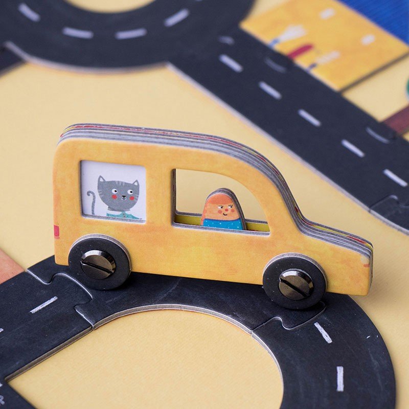 Londji Roads Game - vendor-unknown - Honeybee Toys