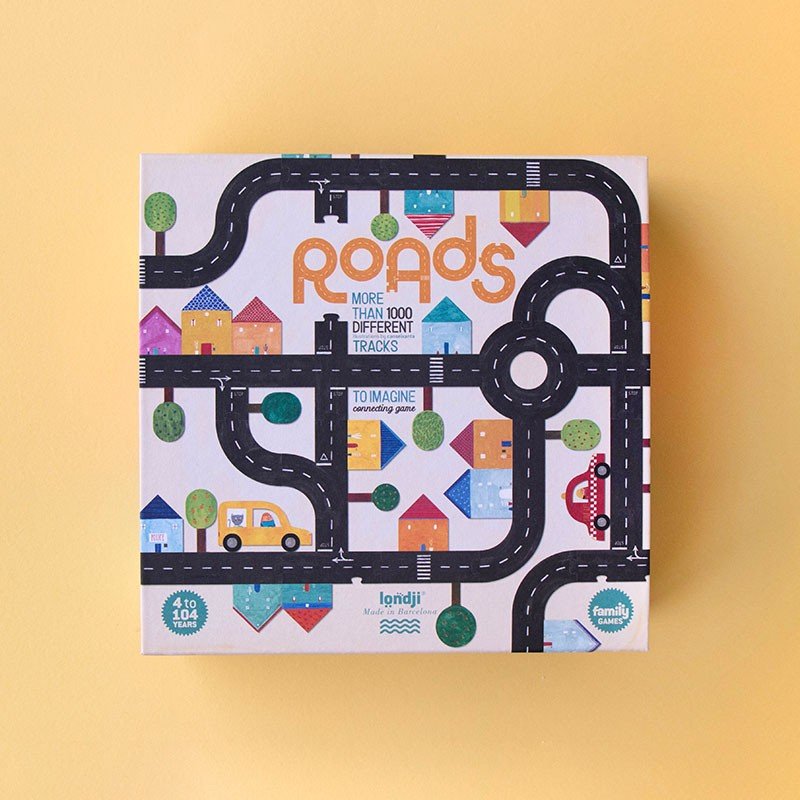 Londji Roads Game - vendor-unknown - Honeybee Toys
